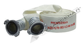 Рукав пожарный РПК(В)-Н/В-80-1,0-М-УХЛ1 с головками ГР-80 A-П 15 м